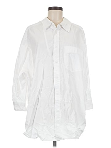 Everlane 3/4 Sleeve Button-Down Shirt (view 1)
