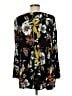 Free People 100% Rayon Black Long Sleeve Blouse Size M - photo 2