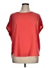 Maurices 100% Polyester Orange Short Sleeve Top Size 1X - photo 1