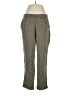 Yessica 100% Viscose Tweed Gold Casual Pants Size EU 40 / US 10 - photo 1
