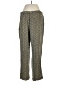Yessica 100% Viscose Tweed Gold Casual Pants Size EU 40 / US 10 - photo 2