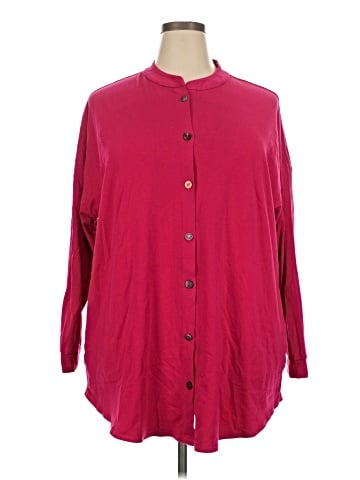 Soft Surroundings Long Sleeve Button-Down Shirt (view 1)