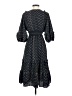 Max Studio Paisley Floral Blue Casual Dress Size S - photo 2