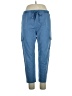 Caslon Blue Casual Pants Size L - photo 1
