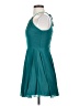 Teeze Me 100% Polyester Teal Cocktail Dress Size 1/2 - photo 5