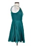 Teeze Me 100% Polyester Teal Cocktail Dress Size 1/2 - photo 4