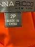 Donna Ricco 100% Polyester Orange Cocktail Dress Size 2 (petite) - photo 8