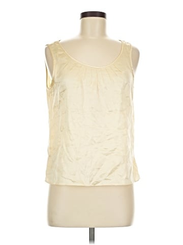 Ellen Tracy Sleeveless Silk Top (view 1)