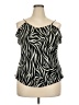 Time and Tru Black Sleeveless Top Size XXL - photo 1
