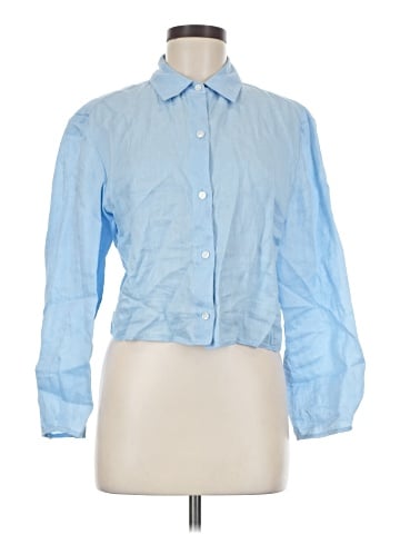 Theory 3/4 Sleeve Button-Down Shirt (view 1)