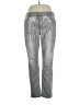 Chico's Metallic Silver Jeans Size Lg (2.5) - photo 1