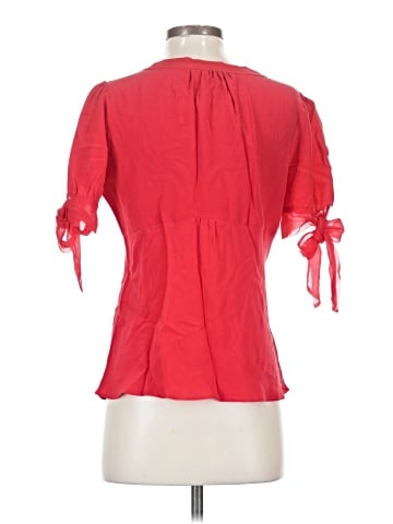 Sunny Leigh Short Sleeve Silk Top (view 2)