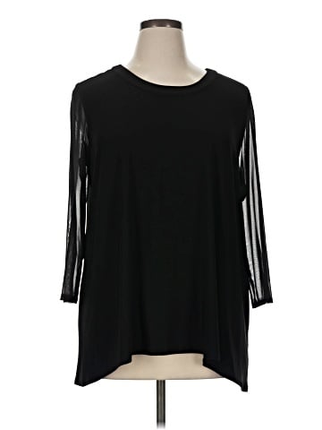 Anne Klein 3/4 Sleeve Top (view 1)