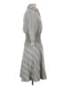 Maje Argyle Gray Casual Dress Size Sm (1) - photo 4