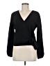 TeXTURE & THREAD Madewell Black Long Sleeve Blouse Size M - photo 1