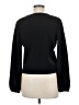 TeXTURE & THREAD Madewell Black Long Sleeve Blouse Size M - photo 2