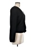 TeXTURE & THREAD Madewell Black Long Sleeve Blouse Size M - photo 4