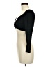 Lush Black 3/4 Sleeve Top Size M - photo 5