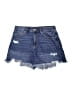 Rewash 100% Cotton Blue Denim Shorts Size 7 - photo 1