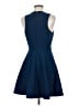 Cinq à Sept Solid Blue Cocktail Dress Size 8 - photo 2