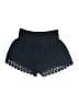 Rewind 100% Cotton Tweed Black Shorts Size XS - photo 1