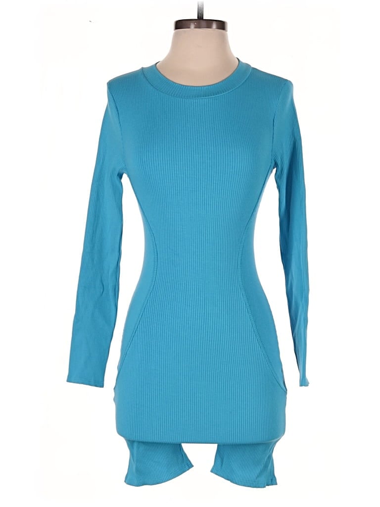 Pre-owned Fashion Nova Romper In Teal
