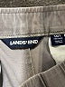 Lands' End Solid Gray Casual Pants Size 10 (tall) - photo 7