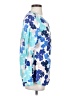 Boden 100% Cotton Floral Blue Long Sleeve Blouse Size 4 - photo 4