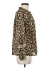Cleobella Animal Print Brown Long Sleeve Blouse Size M - photo 4