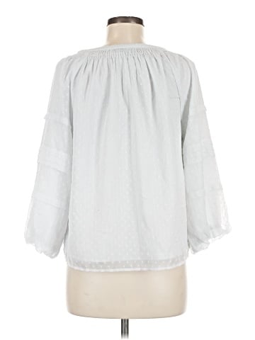 Ann Taylor LOFT 3/4 Sleeve Blouse (view 2)