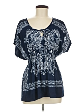 Claudia Richard Short Sleeve Blouse