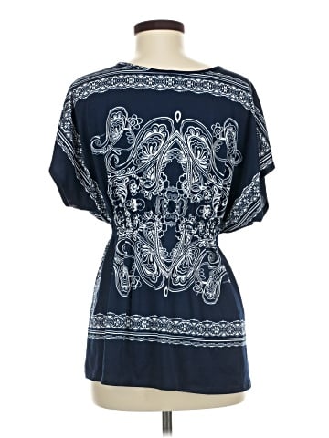 Claudia Richard Short Sleeve Blouse (view 2)