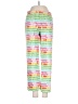 Krazy Larry Print White Casual Pants Size 2 - photo 1
