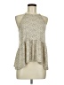 Gaze Ivory Sleeveless Blouse Size M - photo 1