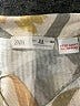 Zara Print Yellow Short Sleeve Button-Down Shirt Size 3 - 4 - photo 3