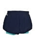 Starter 100% Polyester Color Block Blue Athletic Shorts Size S - photo 2