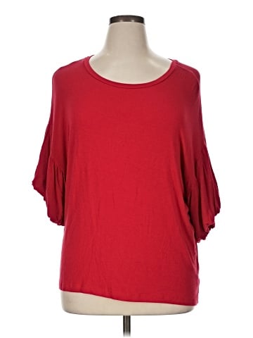 Bobeau 3/4 Sleeve Top (view 1)