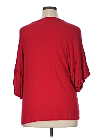 Bobeau 3/4 Sleeve Top (view 2)