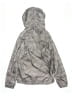 Swiss Alps 100% Polyester Metallic Silver Windbreaker Size 18 - 20 - photo 2