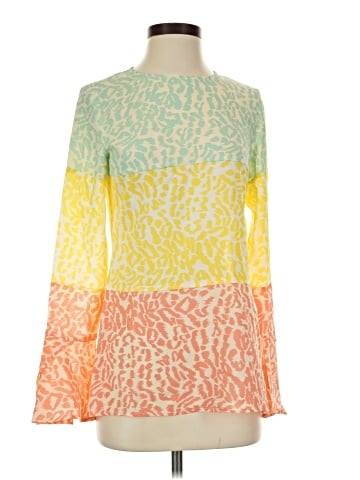 Never Fully Dressed Long Sleeve Blouse (view 1)