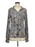 Calvin Klein Gray Long Sleeve Blouse Size M - photo 1
