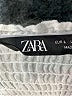 Zara Ivory 3/4 Sleeve Blouse Size L - photo 7