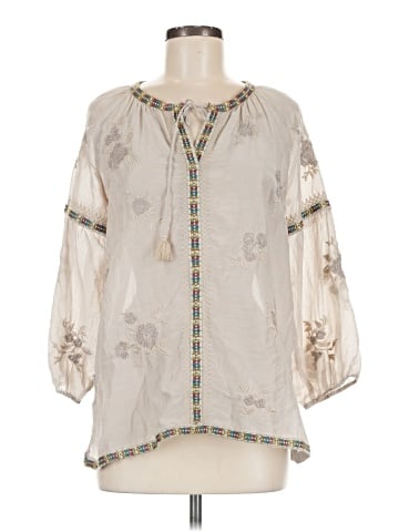 Johnny Was 3/4 Sleeve T-Shirt (view 1)