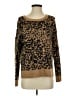Ann Taylor LOFT Animal Print Brown Pullover Sweater Size S - photo 1
