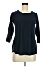 Sympli Black 3/4 Sleeve Top Size 6 - photo 1