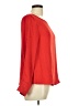 Hazel Red Long Sleeve Blouse Size M - photo 4