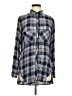 Columbia Plaid Gray Blue Long Sleeve Button-Down Shirt Size M - photo 1