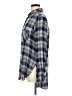 Columbia Plaid Gray Blue Long Sleeve Button-Down Shirt Size M - photo 5