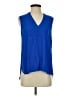 Madewell 100% Viscose Blue Sleeveless Blouse Size S - photo 1
