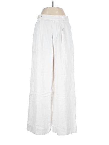Madewell The Harlow Wide-Leg Pant in 100% Linen (view 1)